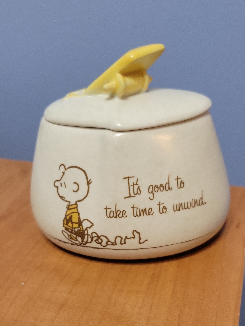 Hallmark Charliw Brown Trinket Jar